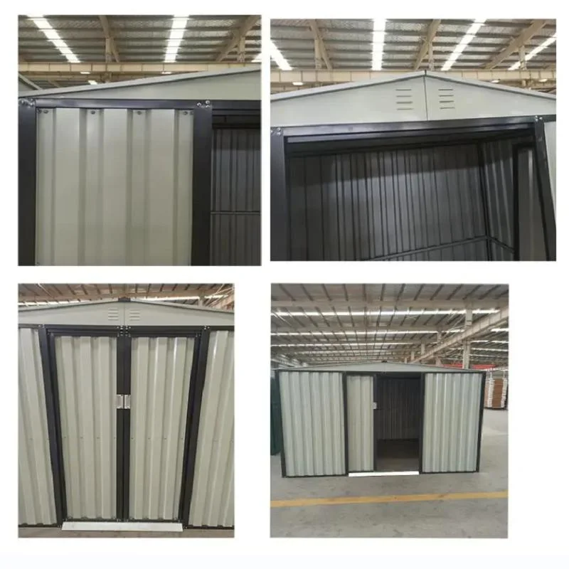 Steel Panel Easy Assemble Tool Storage House Outdoor Sheds