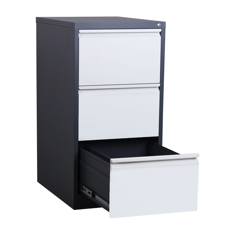 Office Vertical File Cabinet 4 Drawer 25&quot; Deep Letter File Cabinet with Lock