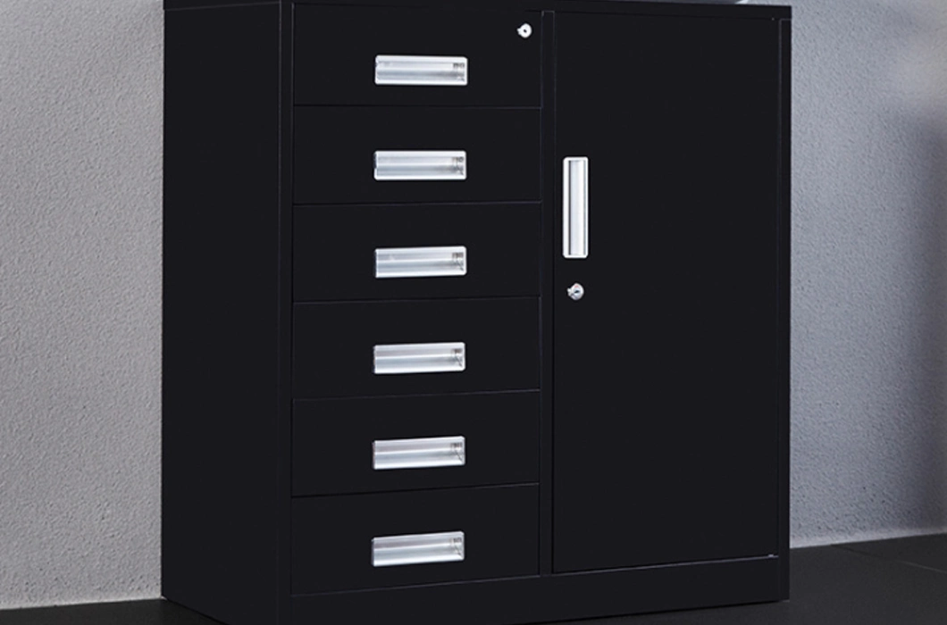 6 Drawers Steel File Cabinet Assembly Steel Drawing File Cabinet with Storage