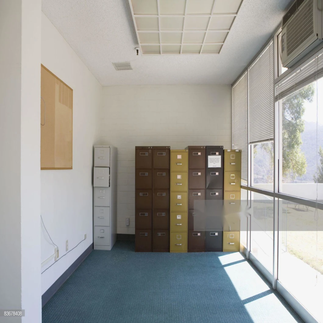 Office Steel Lateral Filing Cabinet with 4 Drawers