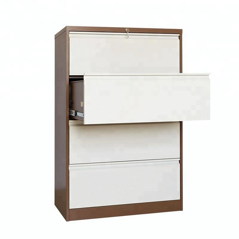 Lateral 4 Drawer File Cabinet with Factory Price